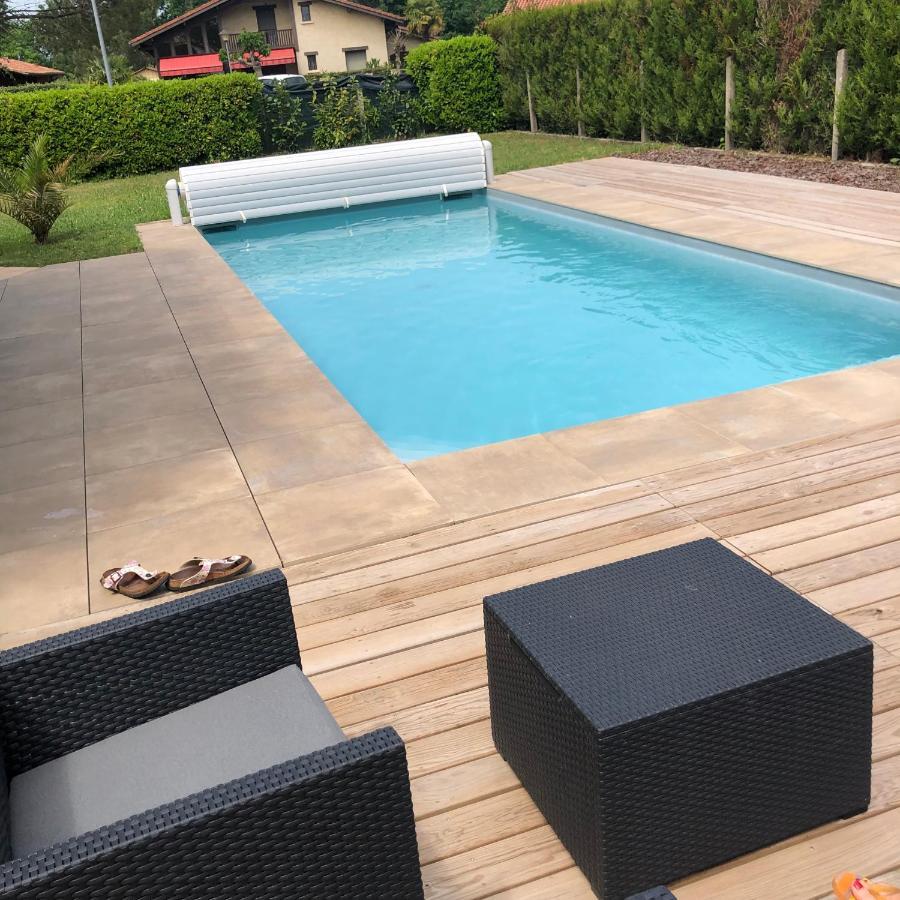 Maison Landaise Moderne Piscine Chauffee Spa Lit-et-Mixe Exterior photo